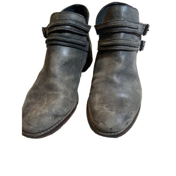 Free People Shoes Free People Braeburn Distressed Ankle Booties 37 US 6.5 - Picture 4 of 12